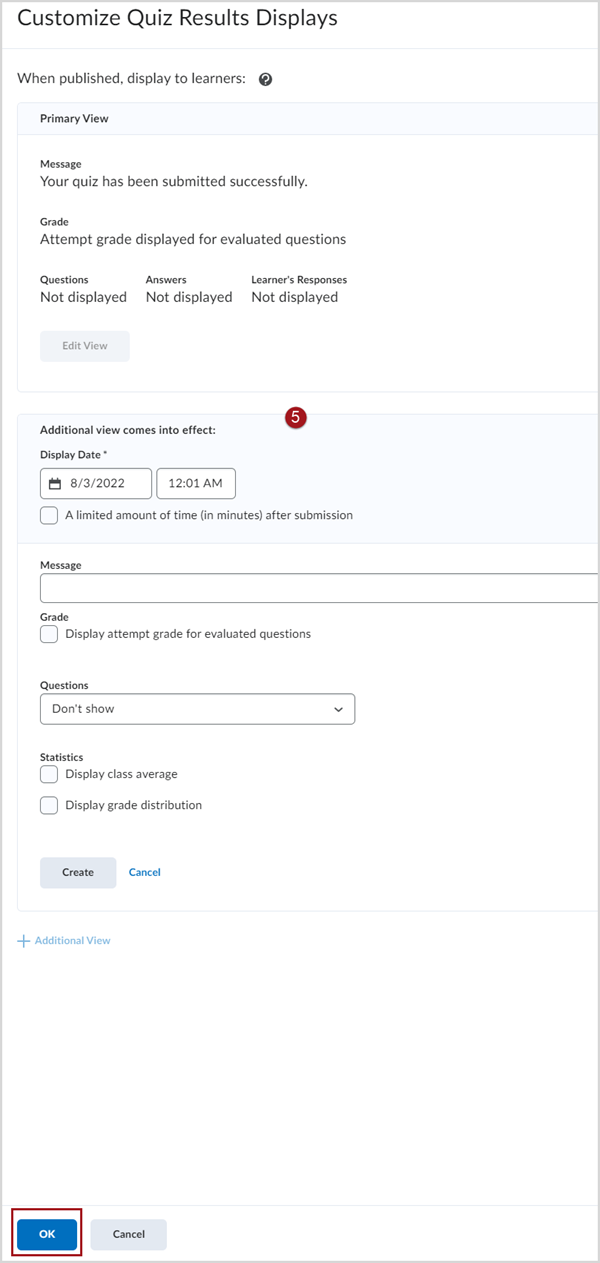 customize quiz